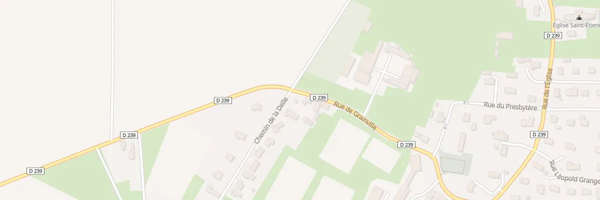 Plan du 10 Rue de Grainville à Grainville-Langannerie