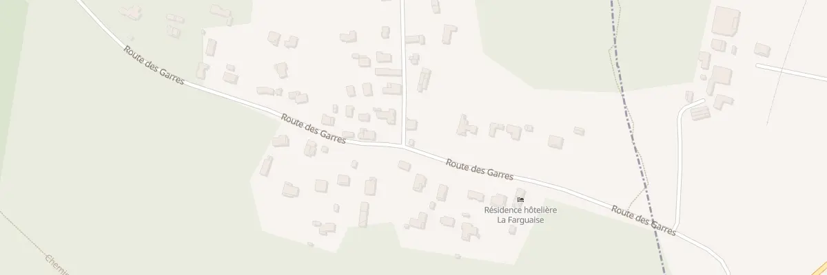 Plan du 2 Rte de Calay à Fargues