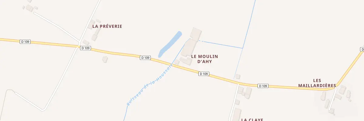 Plan du 5057 Le Moulin d’Ahy à Marcé