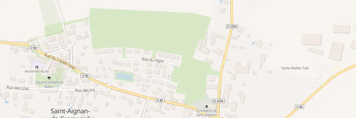 Plan du 27 Rue du Vigot au Castelet