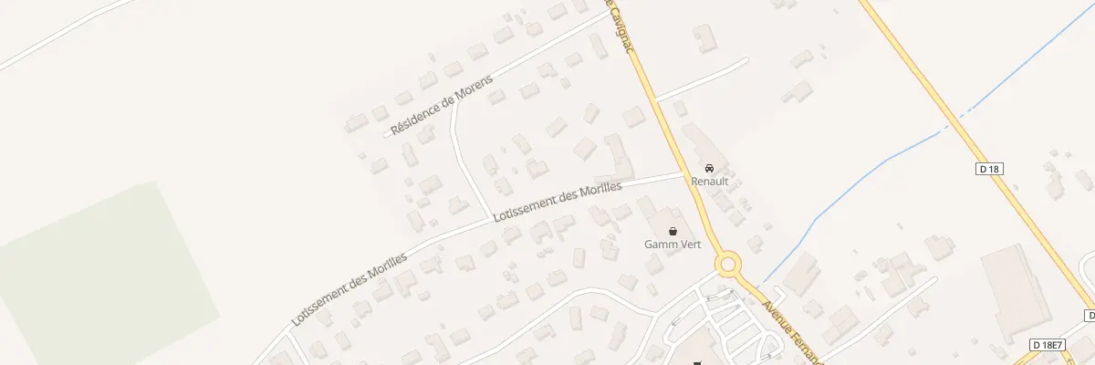 Plan du 63D Morens à Maransin
