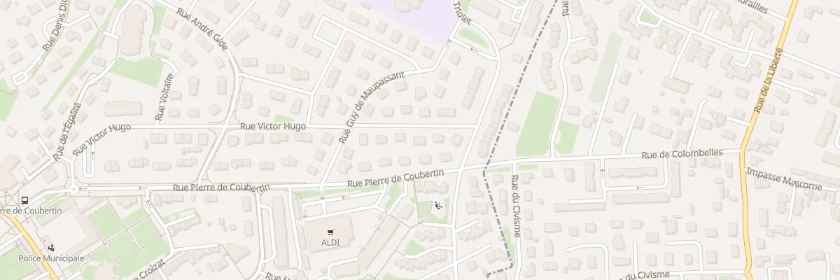 Plan du 34 Rue Victor Hugo à Giberville