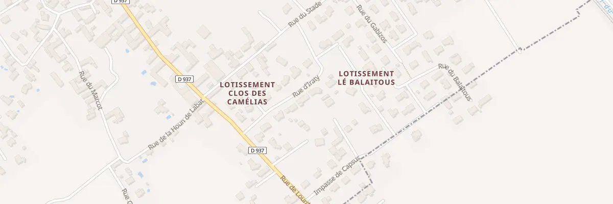 Plan du 10 Rue d’Iraty à Mirepeix