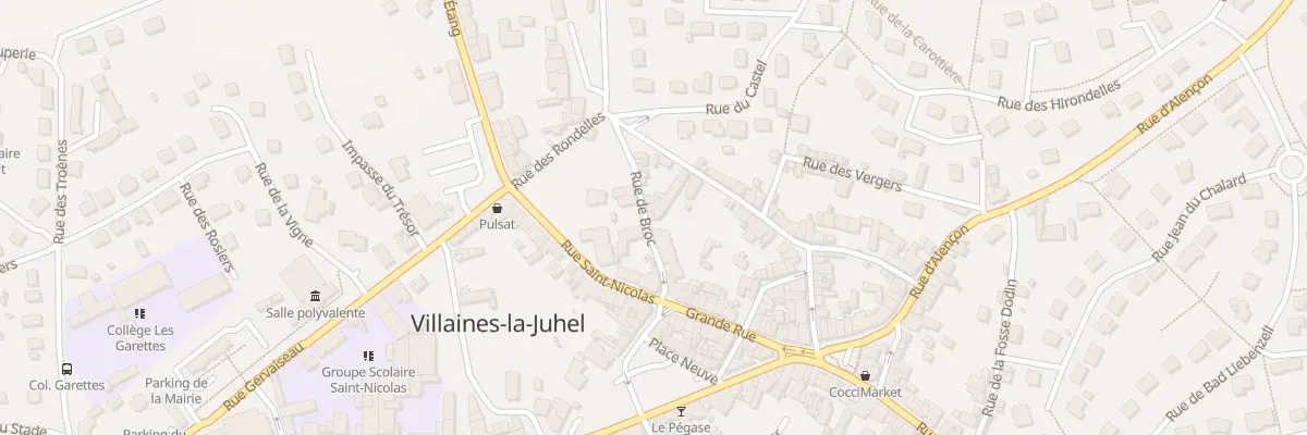 Plan du 5006B Rue de Broc à Villaines-la-Juhel
