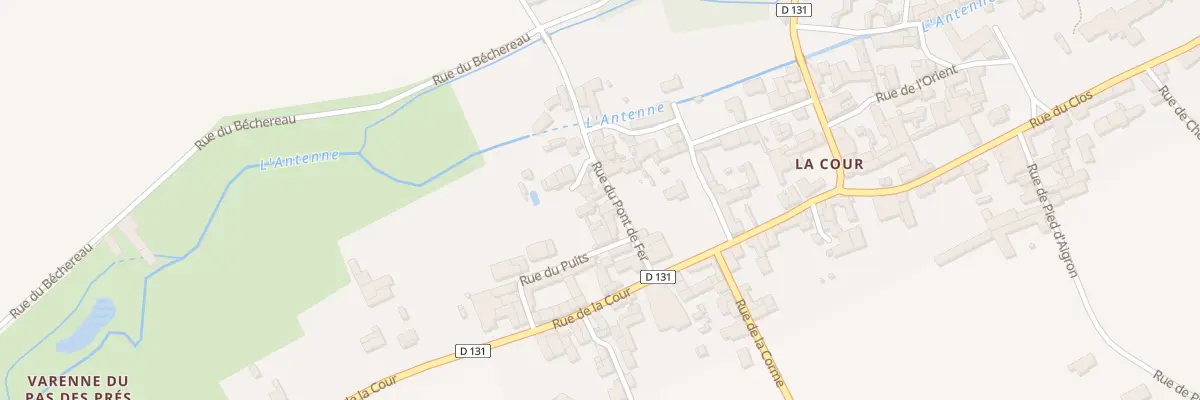 Plan du 5 Rue du Pont de Fer aux Touches-de-Périgny