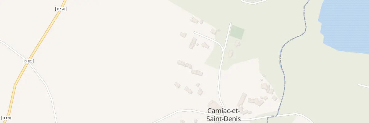 Plan du 43 Lot du Vimeney à Camiac-et-Saint-Denis