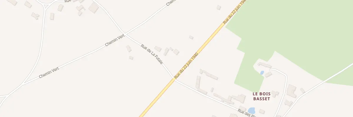 Plan du 2 Rue de la Futaie à Sainte-Gemme