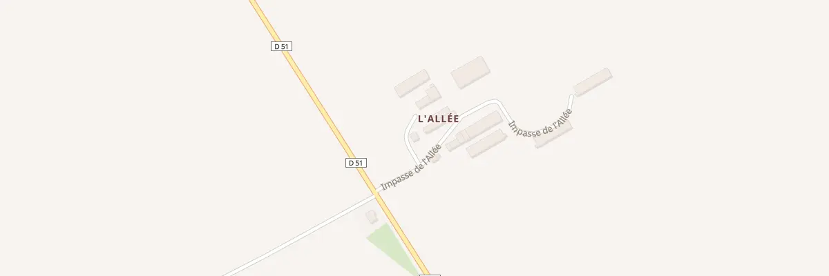 Plan du 1 Imp de l’Allée à Saint-Georges-d’Annebecq