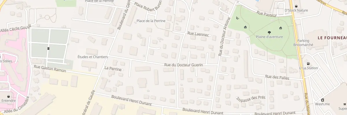 Plan du 13 Rue du Docteur Guérin à Villaines-la-Juhel