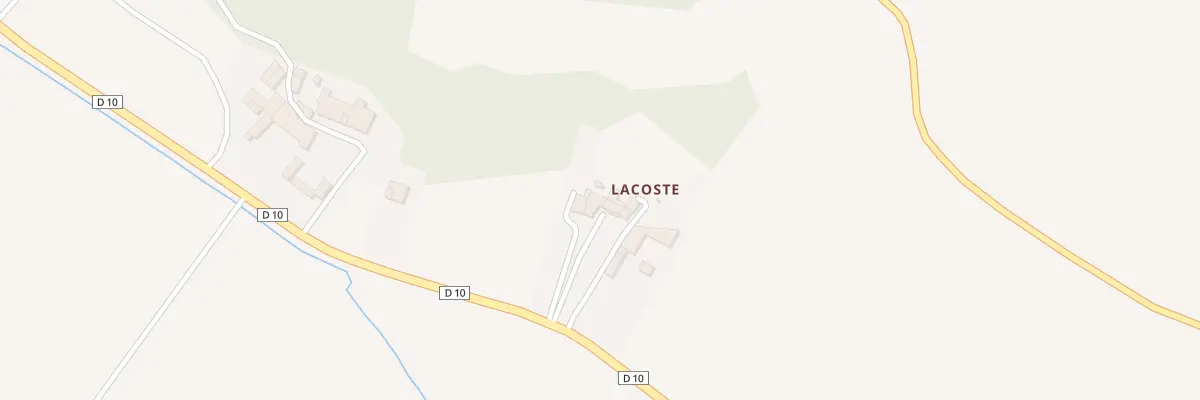 Plan du 5 Lacoste à Sainte-Croix-du-Mont