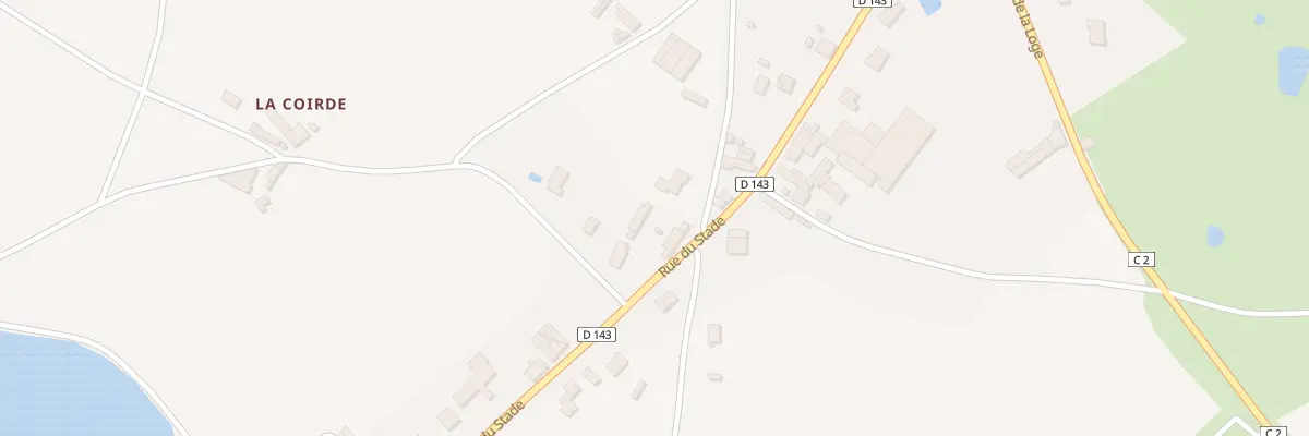 Plan du 28 Rue du Stade à Boussais