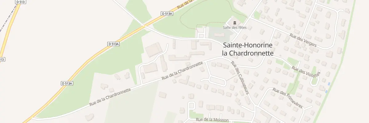 Plan du 10 Av de la Chardronnette à Hérouvillette