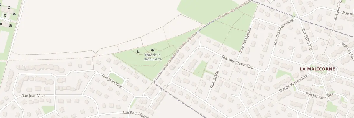 Plan du 7 Rue des Charmilles à Démouville