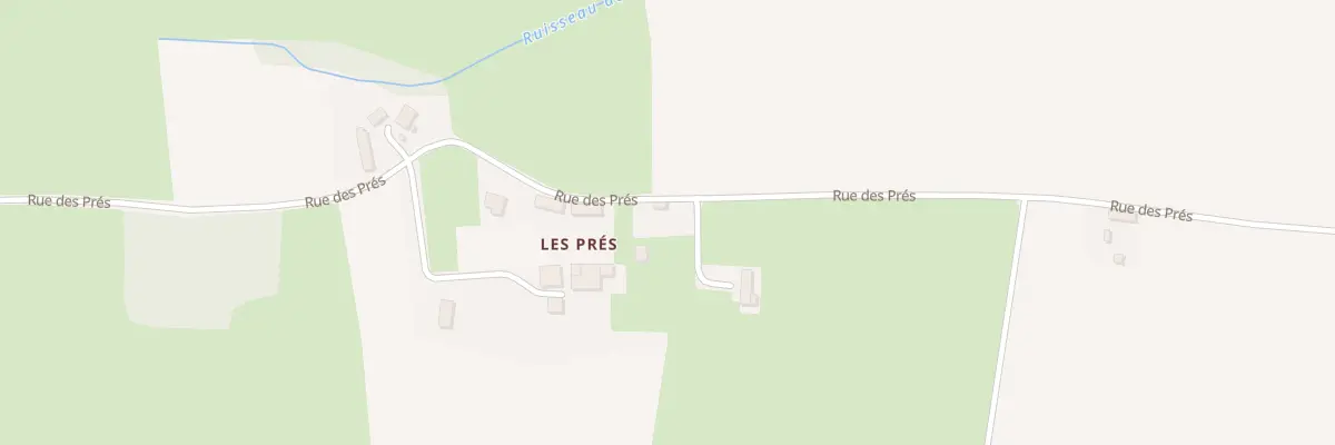Plan du 5041 Les Pres à Martigny-sur-l’Ante