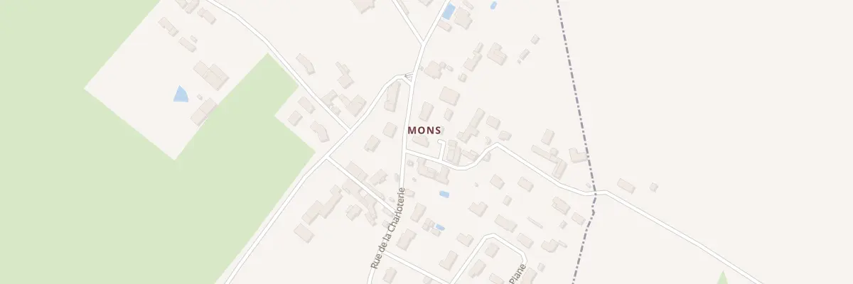 Plan du 1 Rue de la Chevre au Loup Mons à Azay-le-Brûlé