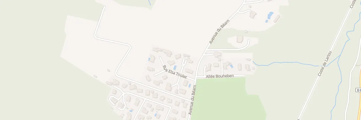 Plan du 3 Rue Elsa Triolet à Aire-sur-l’Adour