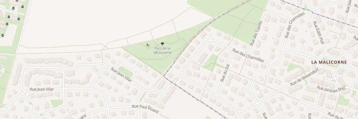 Plan du 5 Rue des Charmilles à Démouville