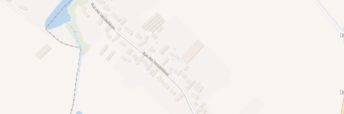 Plan du 30 Rue des Vendellières à La Ménitré