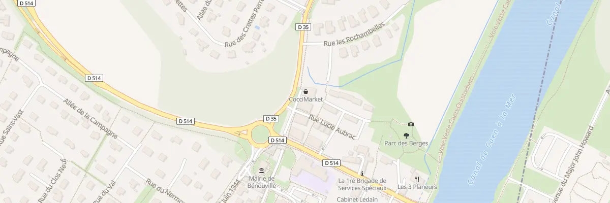 Plan du 7 Rue Simone Veil à Bénouville