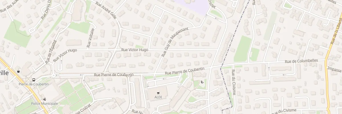 Plan du 28 Rue Victor Hugo à Giberville