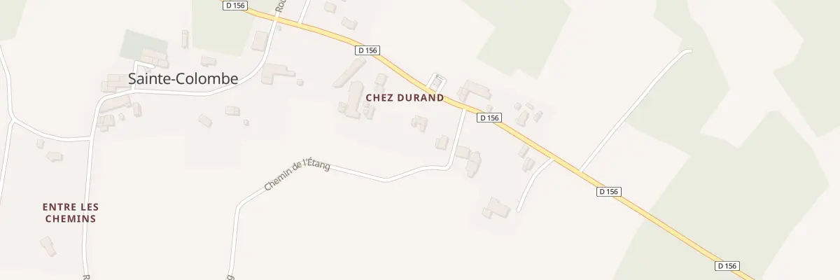 Plan du 5063 Chez Durand Sud à Sainte-Colombe