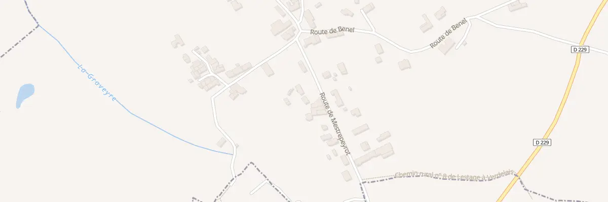 Plan du 9 Mestrepeyrot à Gabarnac