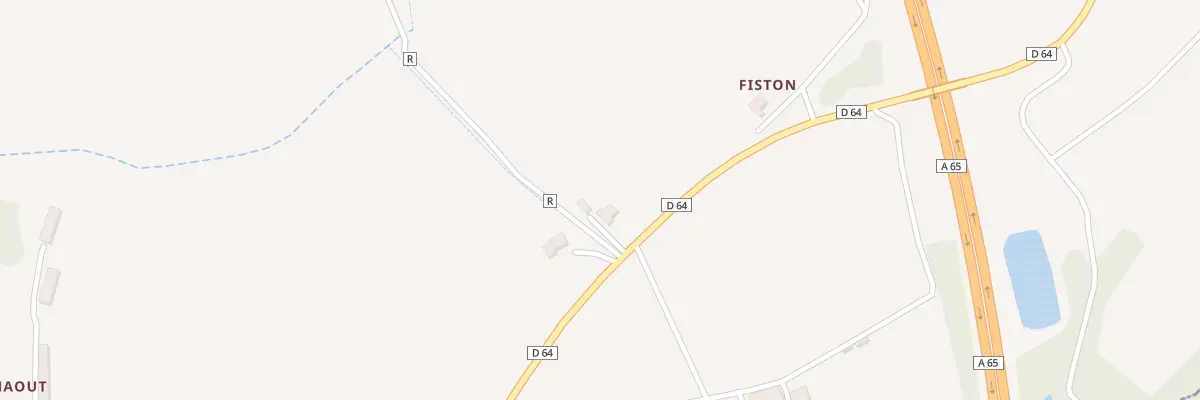 Plan du 729 Rte de l’Armagnac au Vignau