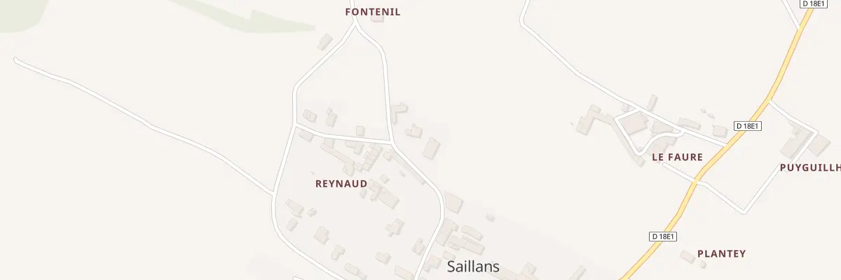 Plan du 21 Reynaud à Saillans