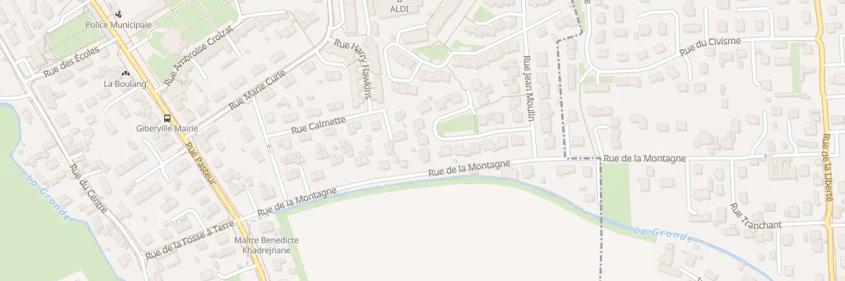 Plan du 15 Rue Bernard Zajewski à Giberville