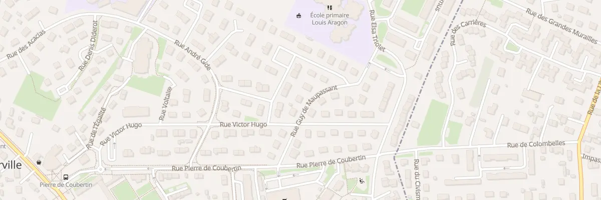 Plan du 9 Rue Guy de Maupassant à Giberville