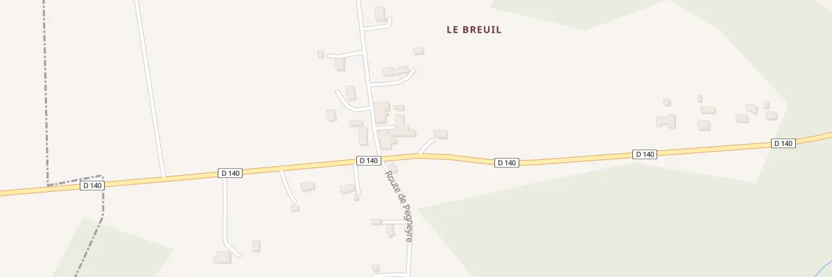 Plan du 34A Breuil à Saint-Léon