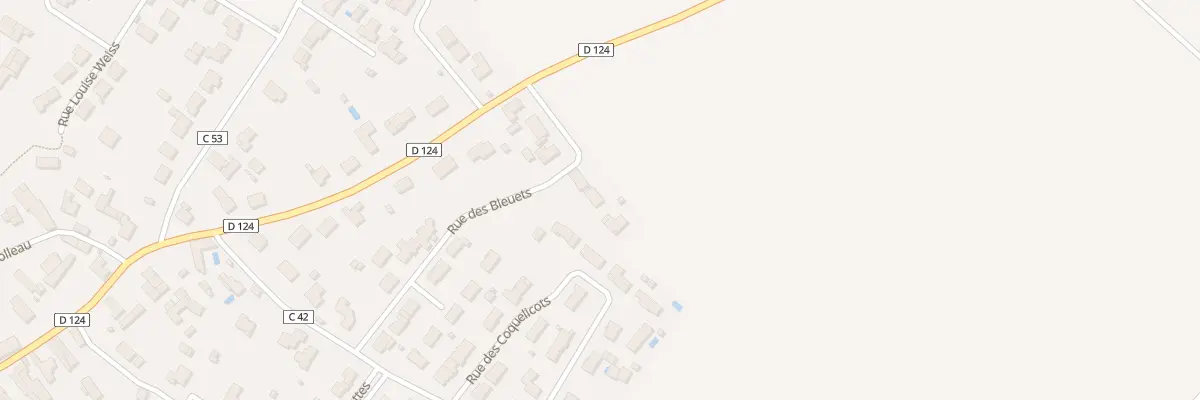 Plan du 21 Rue des Bleuets à Aigondigné