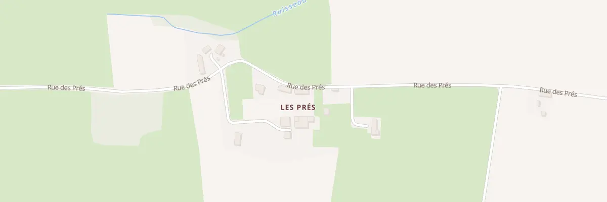 Plan du 6 Rue des Prés à Martigny-sur-l’Ante