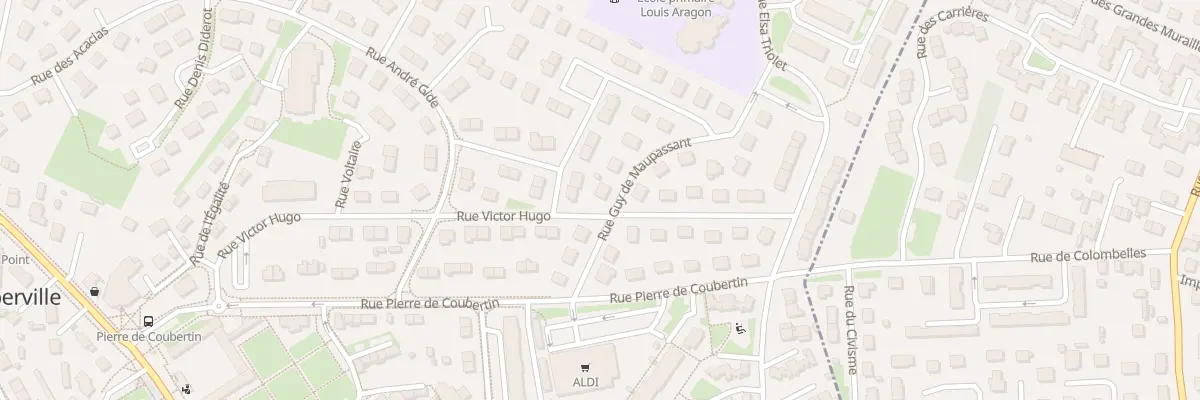 Plan du 11 Rue Victor Hugo à Giberville