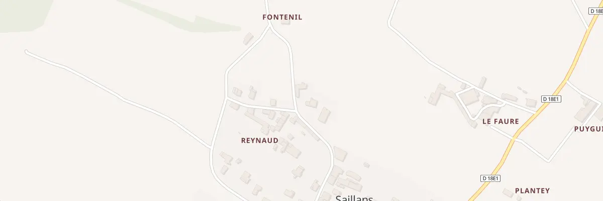 Plan du 22 Reynaud à Saillans