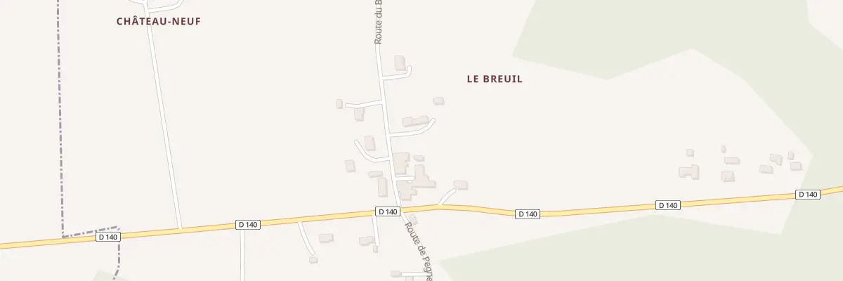 Plan du 32 Breuil à Saint-Léon