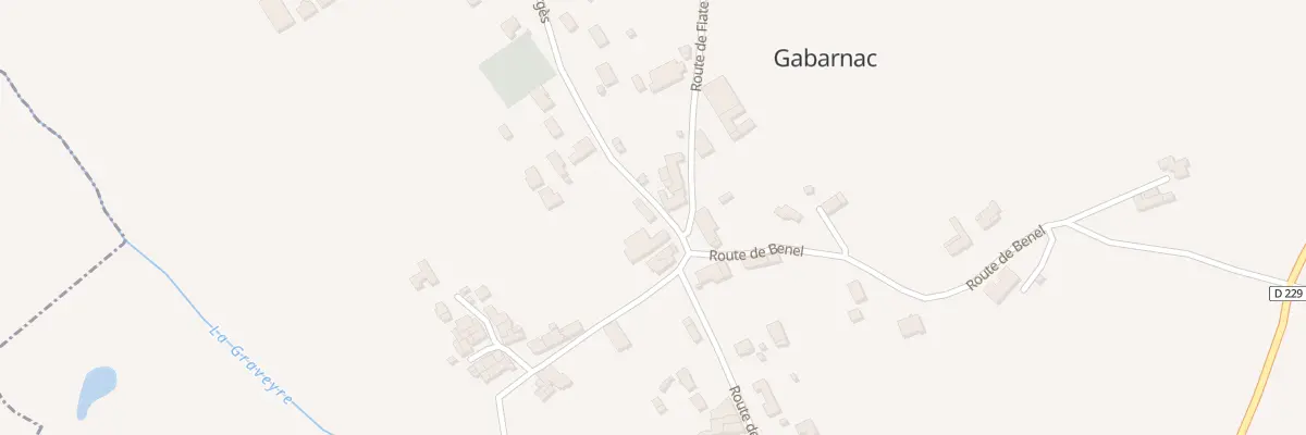 Plan du 2 La Croix à Gabarnac