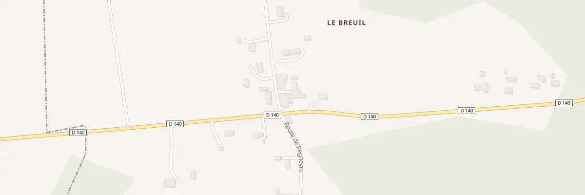 Plan du 33 Breuil à Saint-Léon