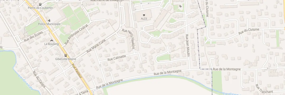 Plan du 30 Rue Georges Brassens à Giberville