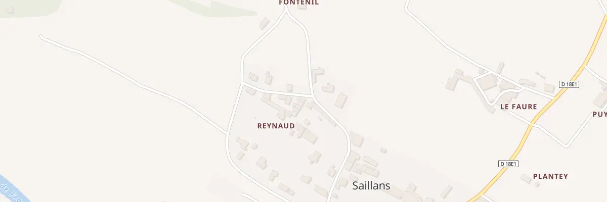 Plan du 28 Reynaud à Saillans