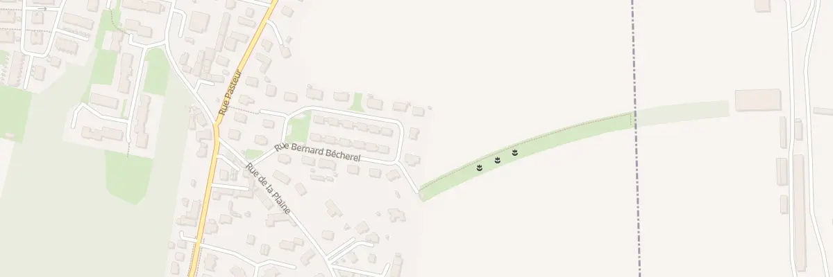 Plan du 22 Rue Bernard Becherel à Giberville