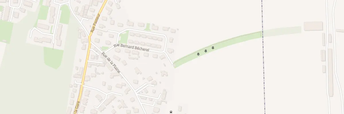 Plan du 24 Rue Bernard Becherel à Giberville