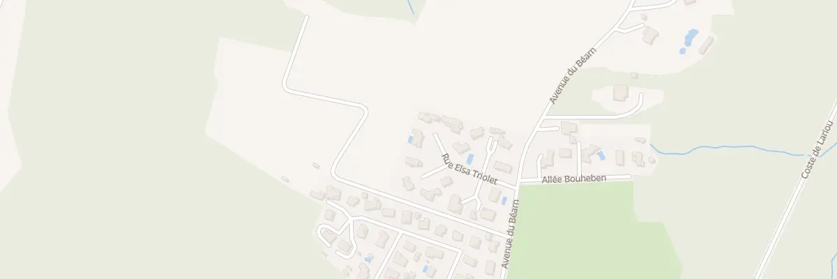 Plan du 7 Rue Elsa Triolet à Aire-sur-l’Adour