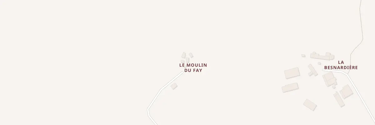 Plan du 1 Le Moulin du Fay à Courcité
