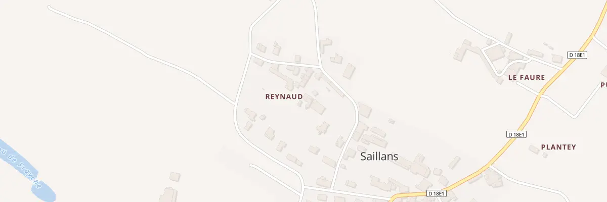Plan du 23A Reynaud à Saillans
