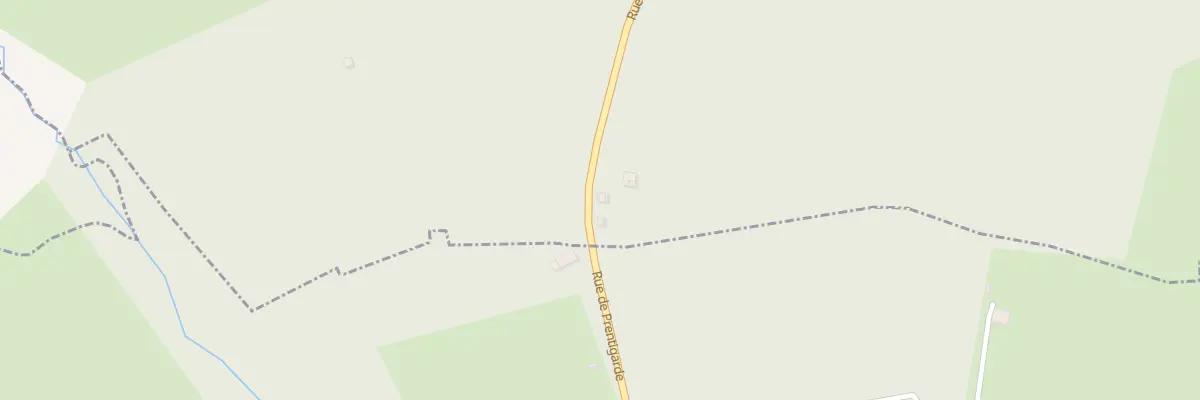 Plan du 207 Rue de Prentigarde à Saint-Ciers-d’Abzac