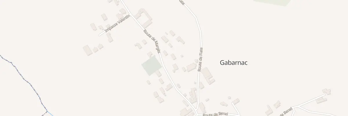 Plan du 16 Martet à Gabarnac