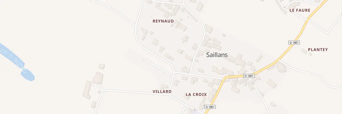 Plan du 4 Reynaud à Saillans