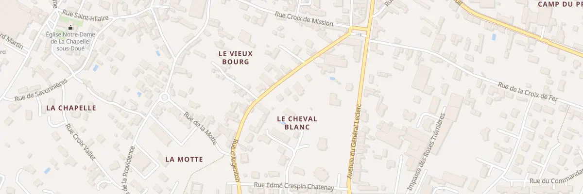 Plan du 327 Rue d’argenton à Doué-en-Anjou