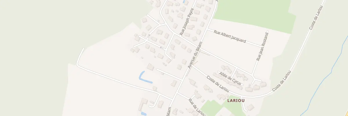 Plan du 3 Rue Joseph de Pesquidou à Aire-sur-l’Adour